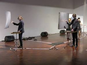 Theremin Performance, ANU School of Art, Charles Martin and Ensemble