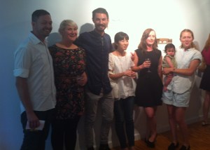 Clinton, Tess, Sam, Aki, Erica, Belle — the artists