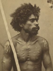 Thomas Bevan, Queensland aboriginal person, 1860s