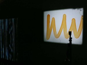 ANU School of Art Photography and Media Art and Painting handmade film projection